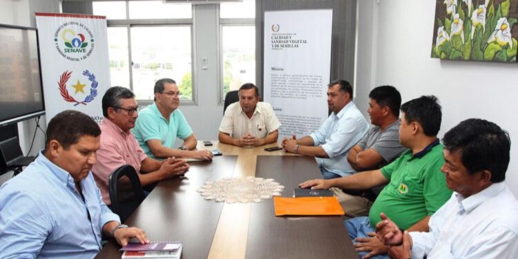 Miembros de CAICA se reunieron con titular del Senave