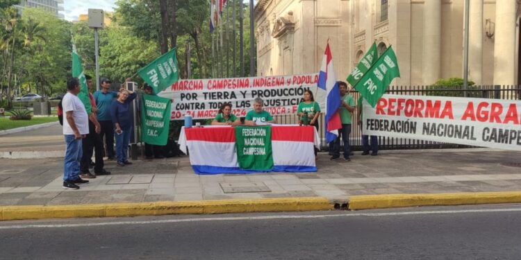 FNC lanza la trigésima marcha campesina que se realizará en marzo
