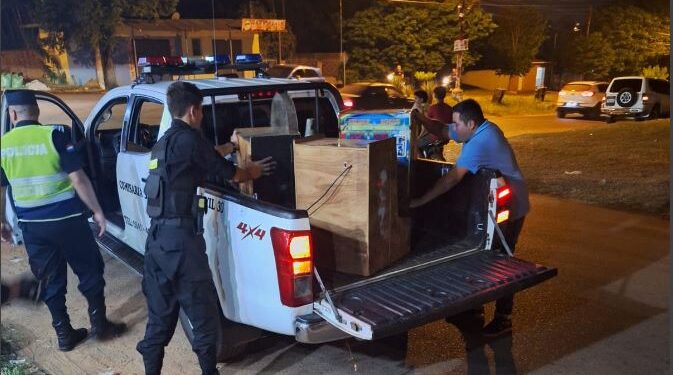 INCAUTACIÓN DE TRAGAMONEDAS EN VILLARRICA,Y UN ALLANAMIENTO EN CORONEL MARTÍNEZ INFORMÓ LA POLICÍA