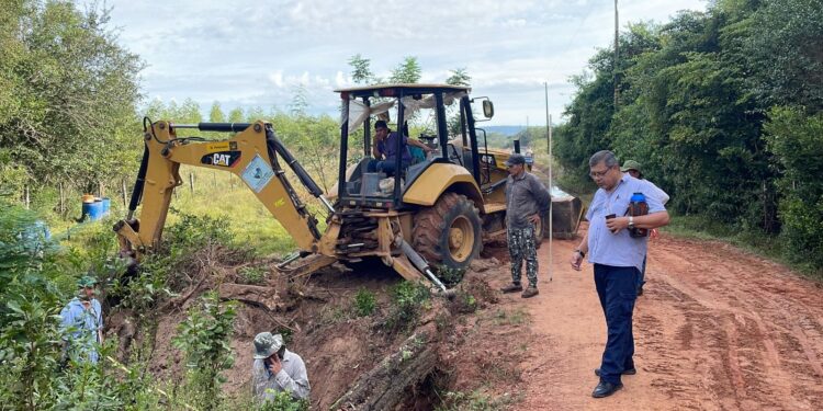 Municipalidad de Ybytymi continuará con entubados el lunes