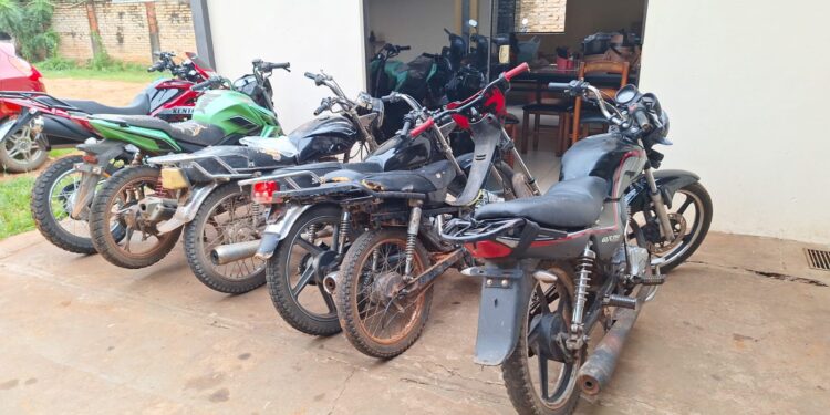 INCAUTACION DE SEIS MOTOCICLETAS POR CARECER DE DOCUMENTOS