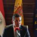 Presidente Santiago Peña llegó al país tras su gira por España