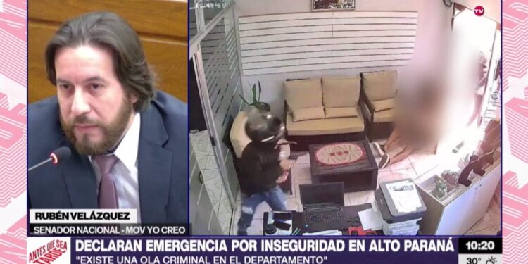 Policías estarían implicados en millonario robo a Aso de Cambistas en CDE, según senador