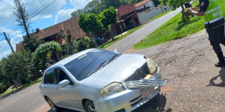 Lesión y Daños Materiales en Accidente de Tránsito