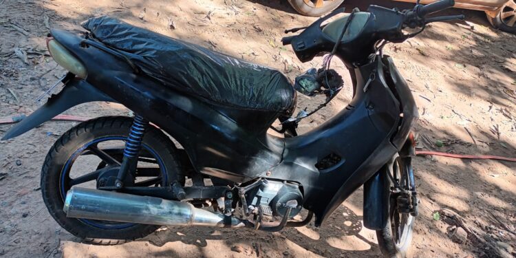 CHOQUE DE MOTOCICLETA CONTRA ANIMAL VACUNO
