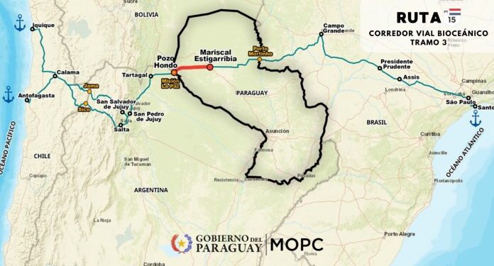 Ordenan inicio de obras para el tercer tramo del Corredor Bioceánico