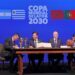 Firman acta que oficializa realización en Sudamérica del Mundial 2030