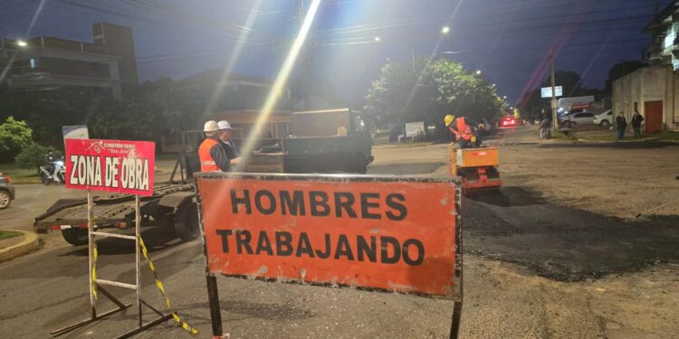 Se va completando primera etapa de bacheo en Villarrica