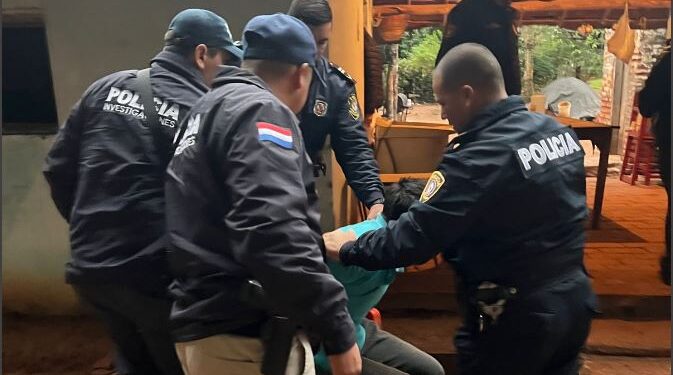 ALLANAMIENTOS Y DETENCIONES EN DOS DISTRITOS DE GUAIRÁ INFORMÓ LA POLICÍA