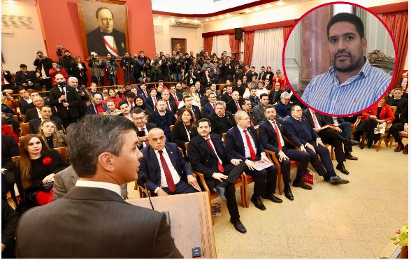 Diputado sostiene que logros mencionados por Peña en su informe de gestión fueron en realidad de Mario Abdo