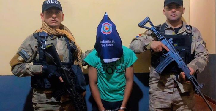 DETENCIÓN DE PERSONA EN PASO YOBAI