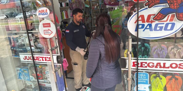 Hurto en local comercial del centro de Villarrica