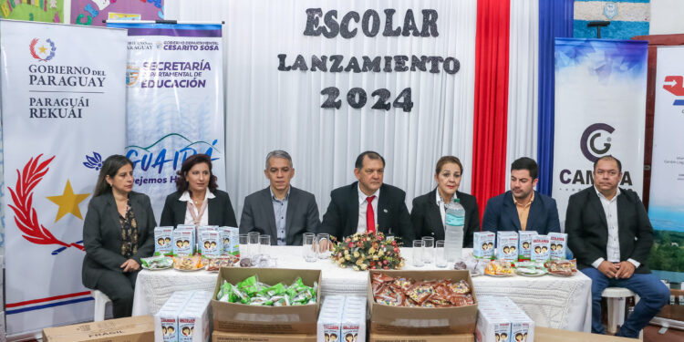 LANZARON HOY EL PROGRAMA DE DESAYUNO Y MERIENDA ESCOLAR EN VILLARRICA