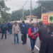 Exobreros de Itaipu se manifestaron exigiendo audiencia con Santiago Peña