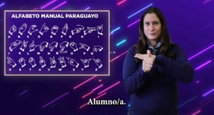 Senadis lanza audiovisual instructivo sobre lengua de señas paraguaya