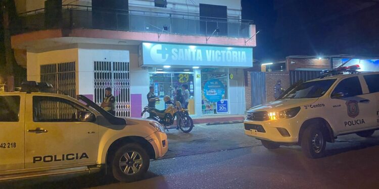 HURTO AGRAVADO EN FARMACIA SANTA VICTORIA