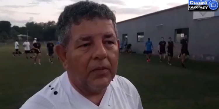 Guaireña se prepara para medir a Sportivo Luqueño