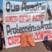 Productores vuelven a protestar en contra del contrabando