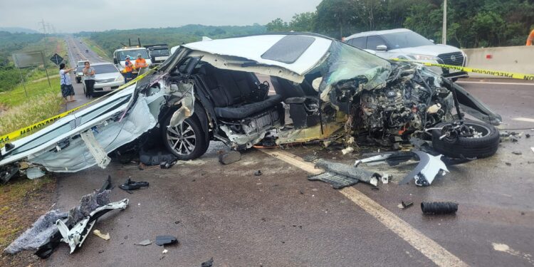 Fallecen dos personas de Villarrica en accidente en Caacupe