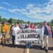 Villarriqueños también marcharon en Coronel Oviedo