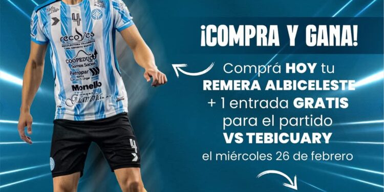 Esta noche juegan Guaireña y Tebicuary en Fútbol de Salón
