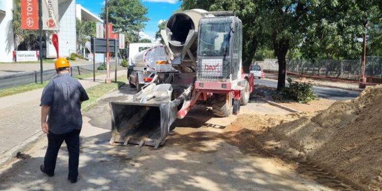 Siguen vigentes desvíos por obras de renovación en la avenida Mariscal López