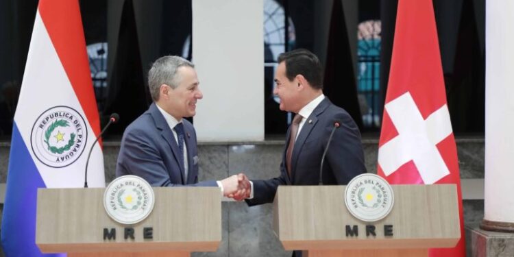 Paraguay y Suiza fortalecen lazos y ven en estado avanzado acuerdo entre Mercosur y EFTA