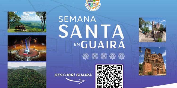 Invitan a pasar Semana Santa por el Guairá