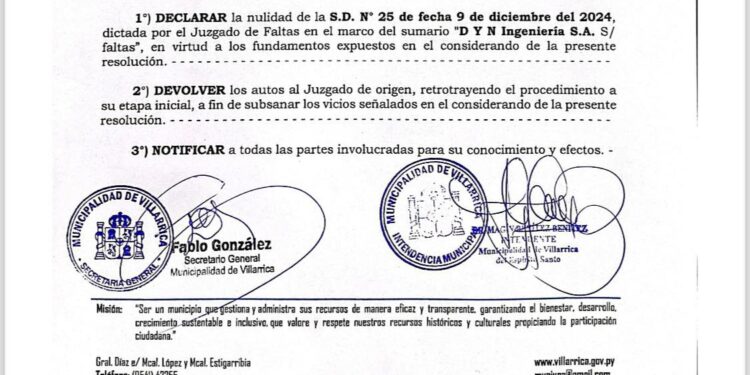 Intendente anuló sobreseimiento del Juzgado de Faltas a empresa Criptominera
