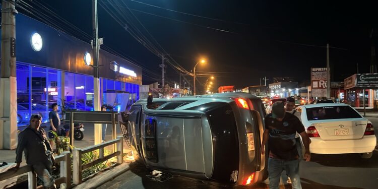 Un accidente y varias aprehensiones informó la policía de Guairá