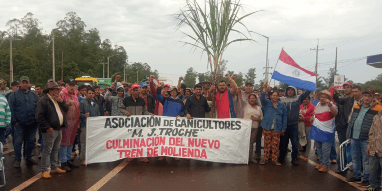 Cañeros iniciaron cierre de rutas hoy