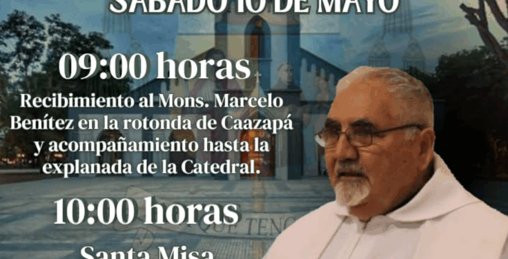 Mañana será la Ordenación Episcopal del Fray Marcelo Benítez
