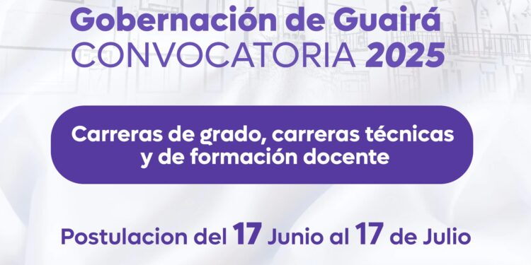 Llaman a los interesados en las becas de la gobernación
