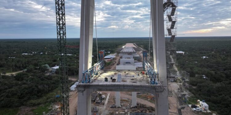 Puente Bioceánico registra 76% de avance y se consolida como eje de integración regional