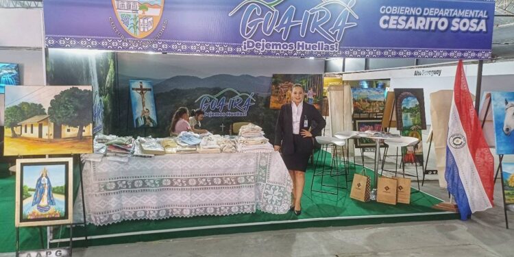 Gobernación de Guairá tiene presencia en la Expo