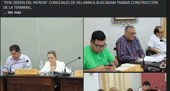 Concejal sale al paso de supuesto boikot a la obra de la Terminal de Villarrica