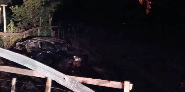 Accidente en Pireca Baja