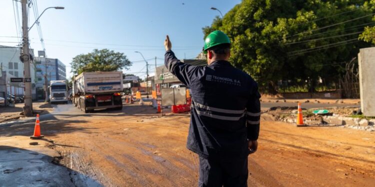Mariscal López: desde este sábado rigen nuevos desvíos por obras en Fernando de la Mora