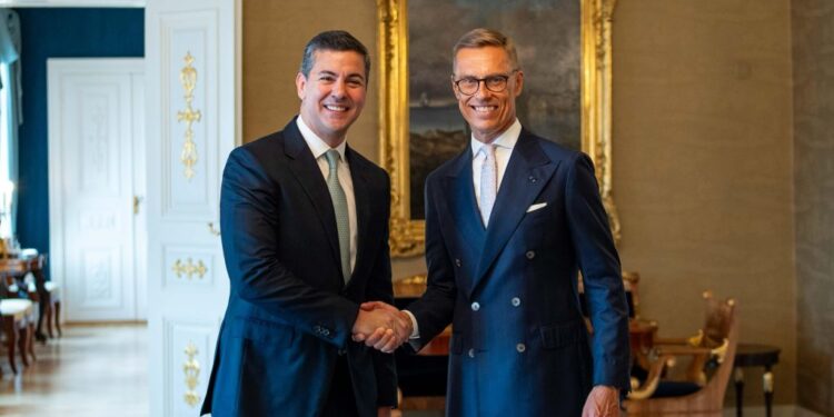 Presidentes de Paraguay y Finlandia comparten potencial de cooperación y visión de futuro