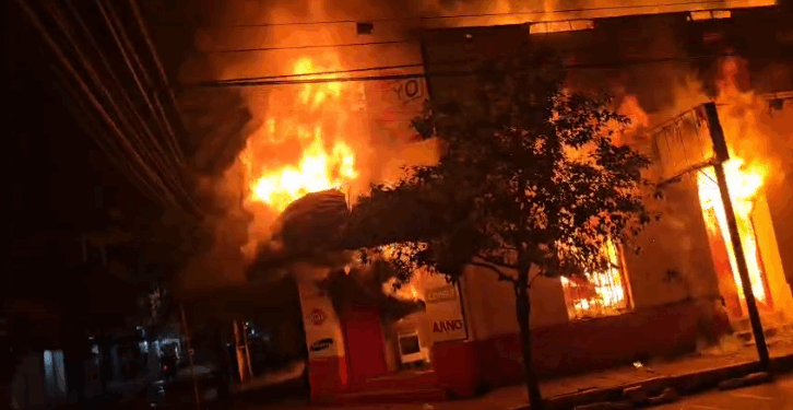 Un incendio en Villlarrica, y un accidente fatal resaltan en el informe policial de Guairá
