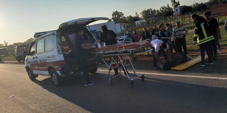 Un accidente y detención de persona informó la policía en Guairá