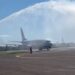 Aeropuerto de Encarnación recibió su primer vuelo comercial internacional