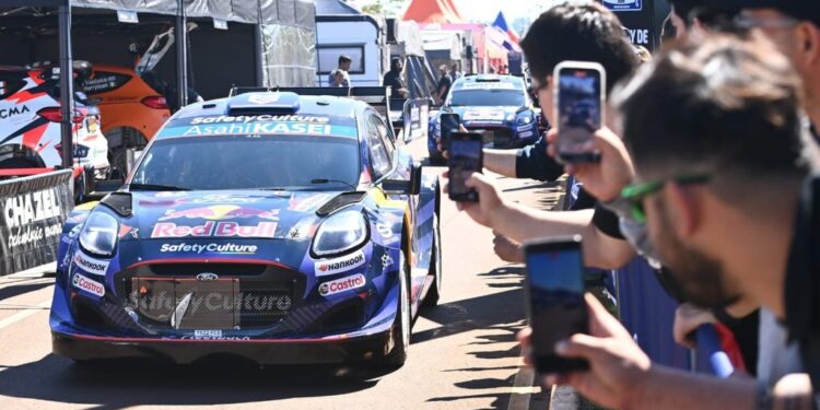 La fiesta del Rally Mundial ya se vive a pleno en la Fan Zone de Encarnación