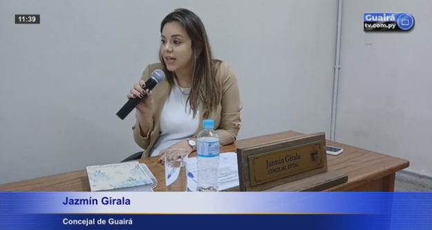 Jázmín Girala pidió la creación de un Centro de Lactancia Materna en Guairá