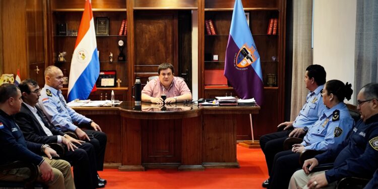 Oficinas de interpol y automotores en Guairá