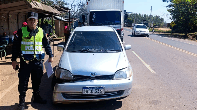 Accidentes y aprehensiones durante el fin de semana en Guairá