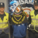 La aprehensión de una persona y un accidente de tránsito informó la policía