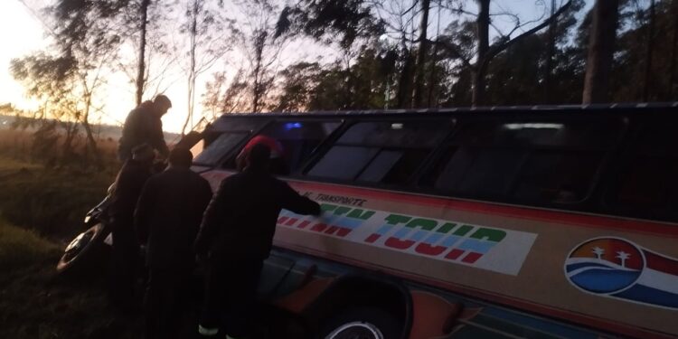 Accidente de tránsito en Félix Pérez Cardozo