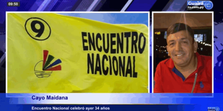 Partido Encuentro Nacional cumplió 34 años