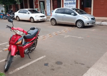 Colocan reductores de velocidad en las inmediaciones de las instituciones educativas de Villarrica